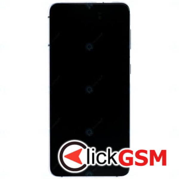 Piesa Display Original Cu Touchscreen Rama Si Baterie Argintiu Samsung Galaxy S21.plus 5g O02