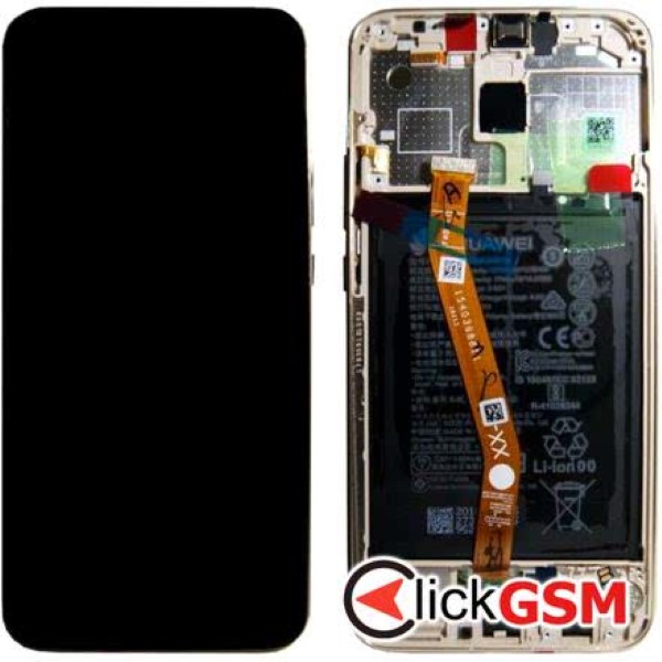 Piesa Display Original Cu Touchscreen Rama Si Baterie Huawei Mate 20 Lite G2