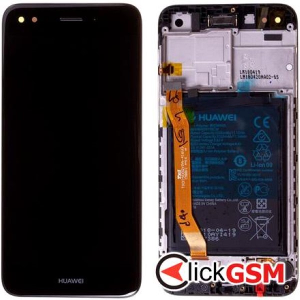 Piesa Display Original Cu Touchscreen Rama Si Baterie Huawei P9 Lite Mini B9