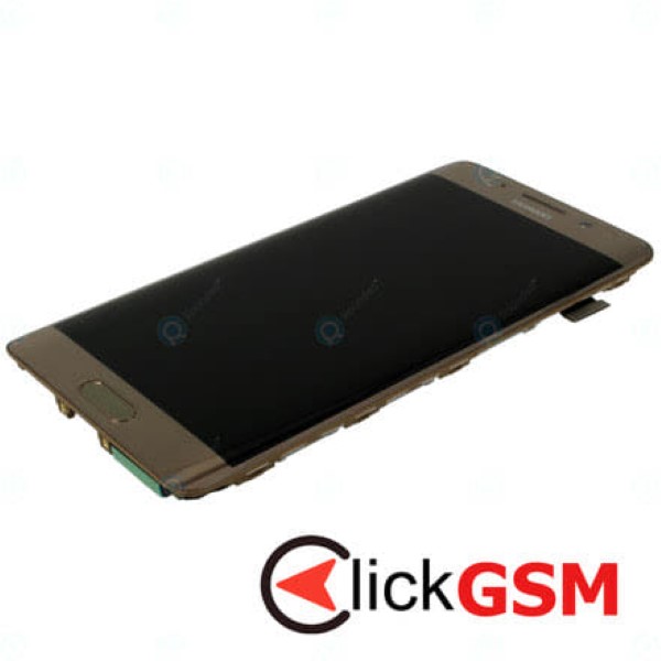 Piesa Display Original Cu Touchscreen Rama Si Baterie Maro Huawei Mate 9 Pro 1aas