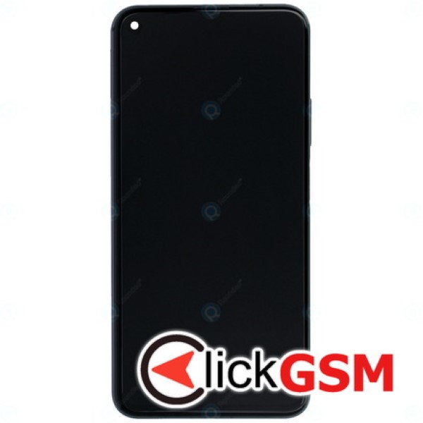 Piesa Display Original Cu Touchscreen Rama Si Baterie Negru Huawei Nova 5t 1aip