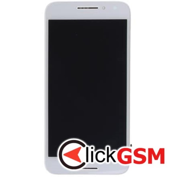 Piesa Display Original Cu Touchscreen Si Rama Alb Alcatel A3 275d