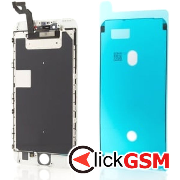 Piesa Display Original Cu Touchscreen Si Rama Alb Apple Iphone 6s Plus Bf5