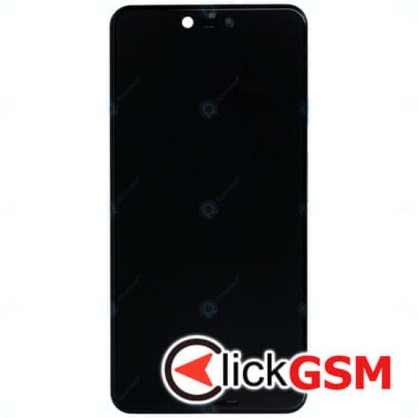 Piesa Display Original Cu Touchscreen Si Rama Alb Google Pixel 3 Xl Knu