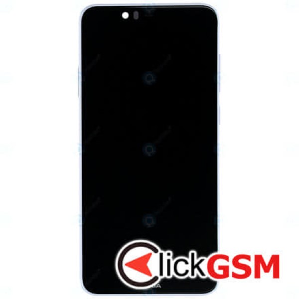 Piesa Display Original Cu Touchscreen Si Rama Alb Nokia 5.1 Plus M2w