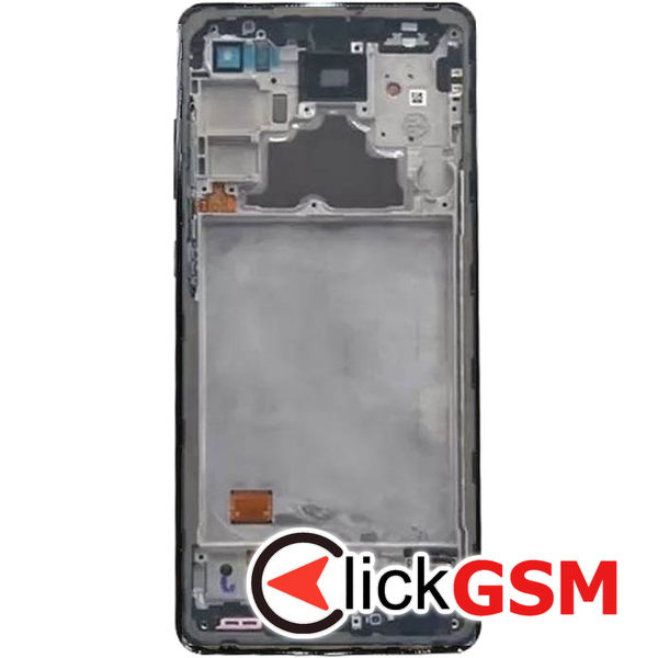 Piesa Display Original Cu Touchscreen Si Rama Alb Samsung Galaxy A52 5g 415t