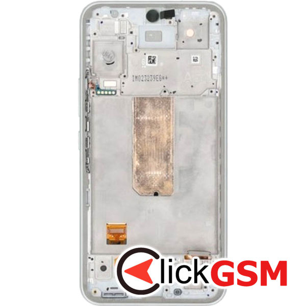 Piesa Display Original Cu Touchscreen Si Rama Alb Samsung Galaxy A54 5g 40e3