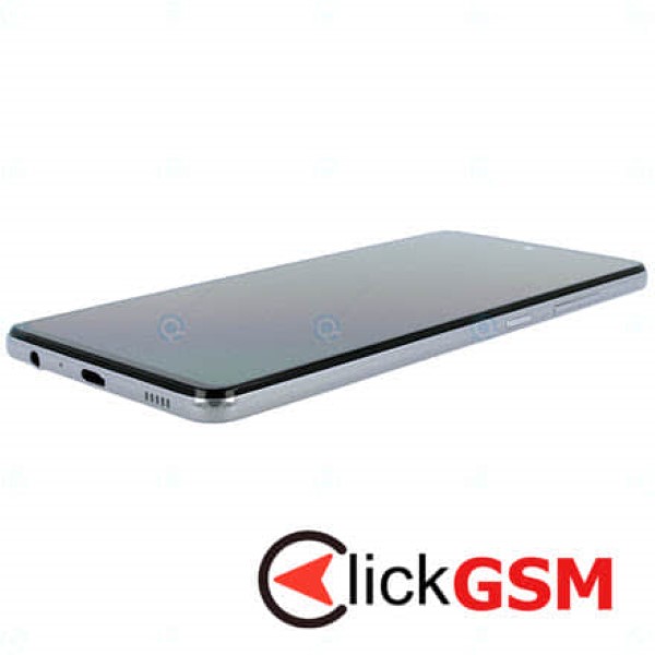 Piesa Display Original Cu Touchscreen Si Rama Alb Samsung Galaxy A72 122d