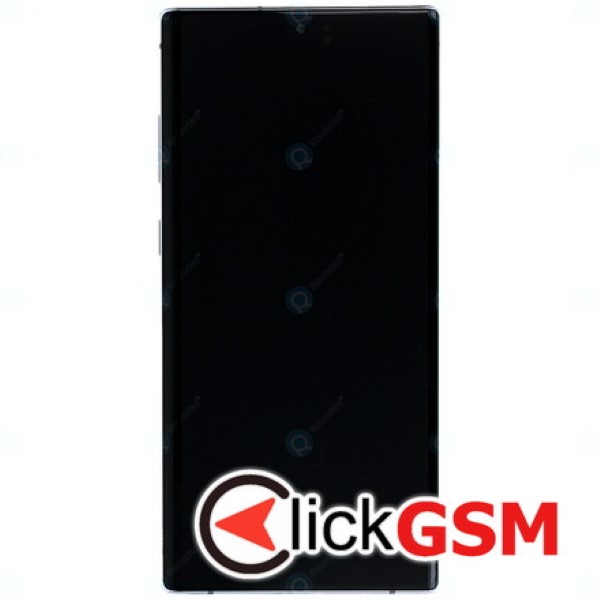 Piesa Display Original Cu Touchscreen Si Rama Alb Samsung Galaxy Note10.plus 5g 10m2