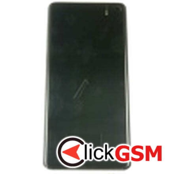 Piesa Display Original Cu Touchscreen Si Rama Alb Samsung Galaxy S10 7sg