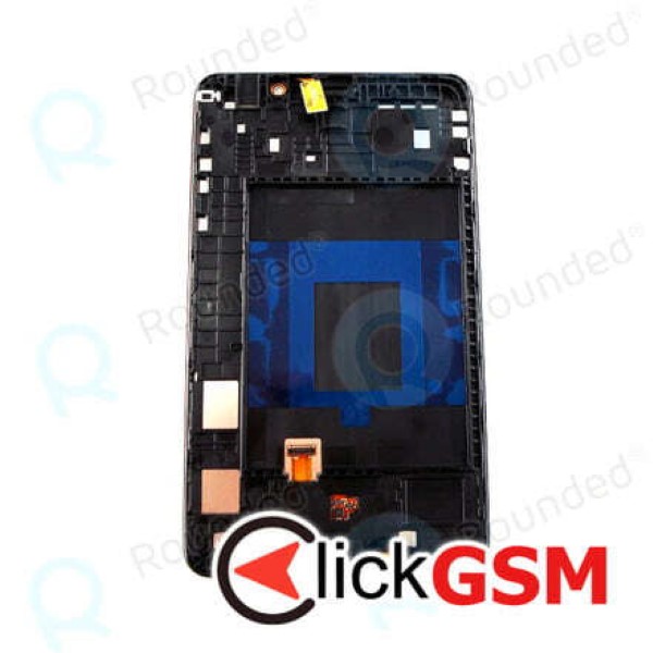 Piesa Display Original Cu Touchscreen Si Rama Alb Samsung Galaxy Tab 4 7.0 O47