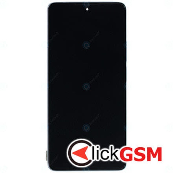 Piesa Display Original Cu Touchscreen Si Rama Alb Xiaomi 11t Pro 18p6