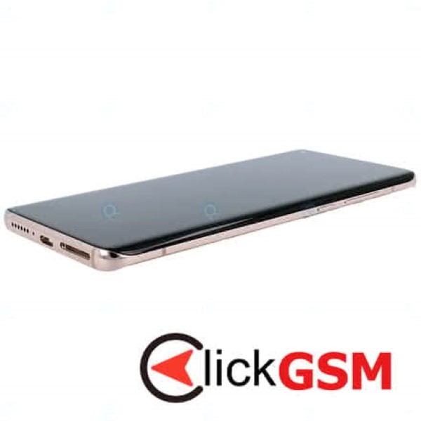 Piesa Display Original Cu Touchscreen Si Rama Alb Xiaomi Mi 10 Pro T61