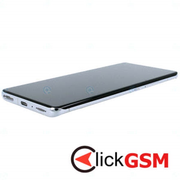 Piesa Display Original Cu Touchscreen Si Rama Alb Xiaomi Mi 11 Ultra 1l7b