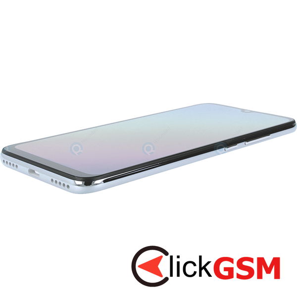 Piesa Display Original Cu Touchscreen Si Rama Alb Xiaomi Mi A3 3k98