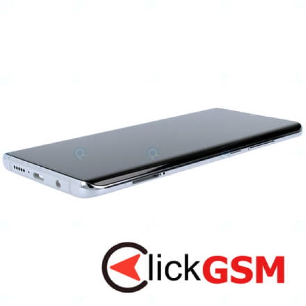 Piesa Display Original Cu Touchscreen Si Rama Alb Xiaomi Mi Note 10 Pro Wh6