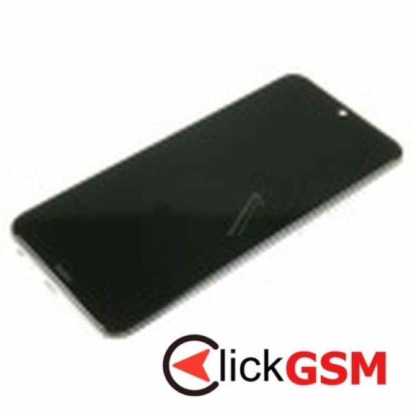 Piesa Display Original Cu Touchscreen Si Rama Alb Xiaomi Redmi Note 8t 6ur