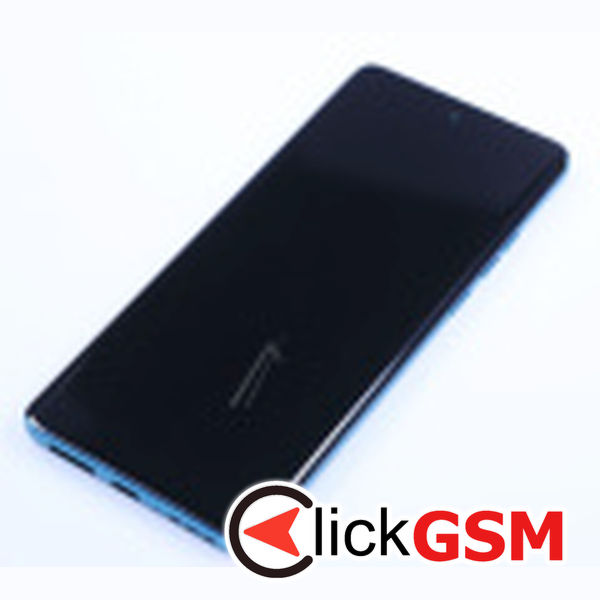 Piesa Display Original Cu Touchscreen Si Rama Albastru Motorola Edge 40 Neo K5t