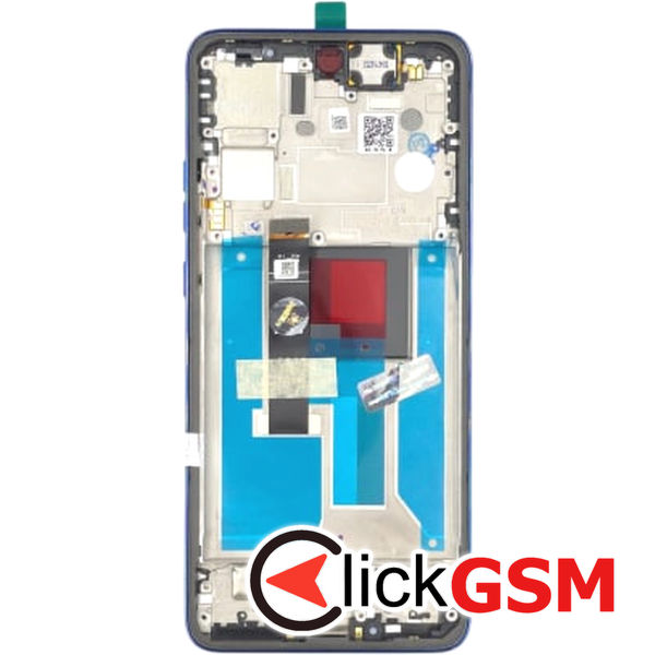 Piesa Display Original Cu Touchscreen Si Rama Albastru Motorola Edge 50 Neo 447b