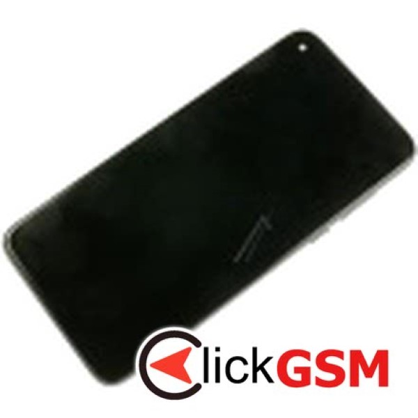 Piesa Display Original Cu Touchscreen Si Rama Albastru Motorola Moto G8 Power 1scc