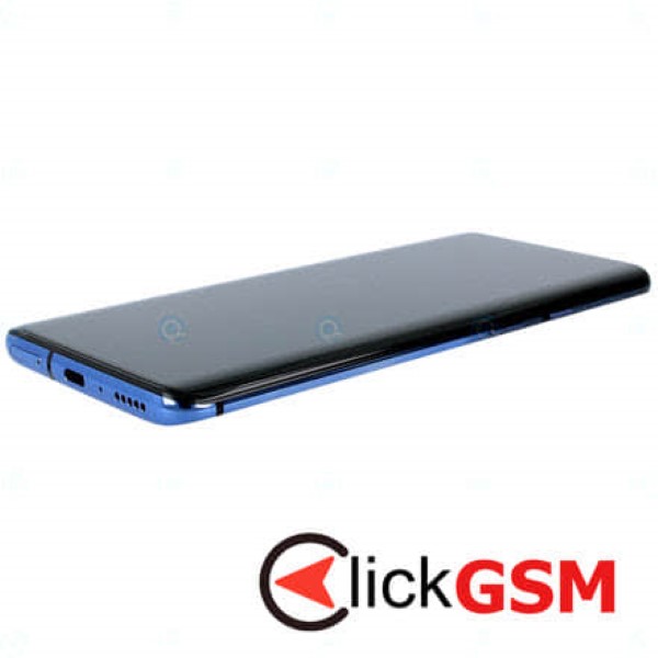 Piesa Display Original Cu Touchscreen Si Rama Albastru Oneplus 7t Pro 1w0f