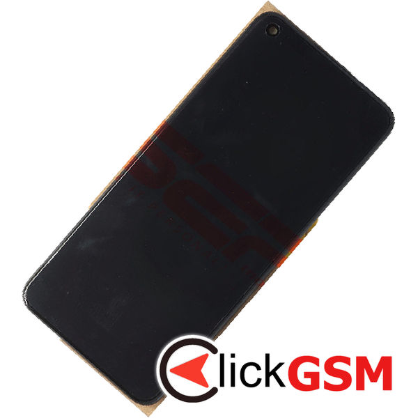 Piesa Piesa Display Original Cu Touchscreen Si Rama Albastru Realme 7 5g 4l87