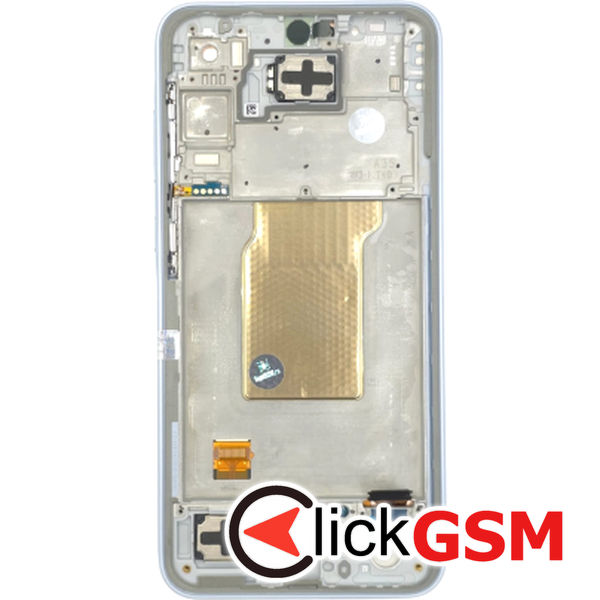 Piesa Piesa Display Original Cu Touchscreen Si Rama Albastru Samsung Galaxy A35 1hox