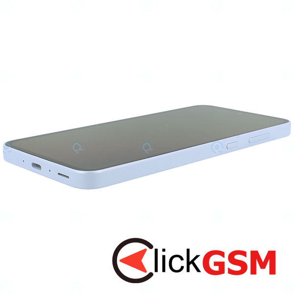 Piesa Display Original Cu Touchscreen Si Rama Albastru Samsung Galaxy A35 E30