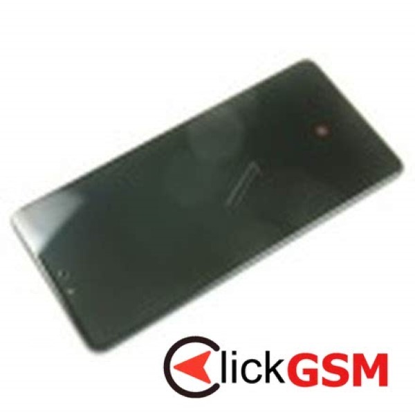 Piesa Display Original Cu Touchscreen Si Rama Albastru Samsung Galaxy A72 16pv