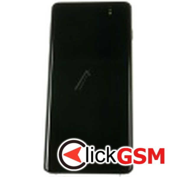 Piesa Piesa Display Original Cu Touchscreen Si Rama Albastru Samsung Galaxy S10 28zh