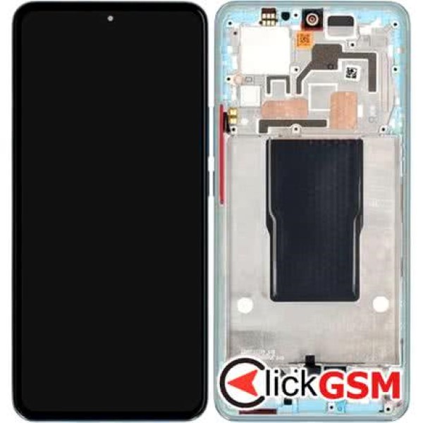 Piesa Piesa Display Original Cu Touchscreen Si Rama Albastru Xiaomi 12t Pro 2gtw