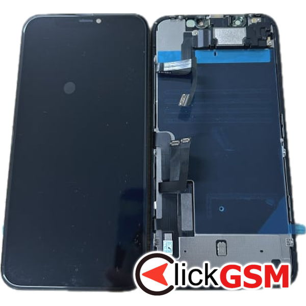 Piesa Piesa Display Original Cu Touchscreen Si Rama Apple Iphone 11 3axg