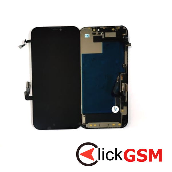 Piesa Display Original Cu Touchscreen Si Rama Apple Iphone 12 Pro 3axm