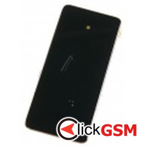 Piesa Display Original Cu Touchscreen Si Rama Auriu Samsung Galaxy A80 28pi