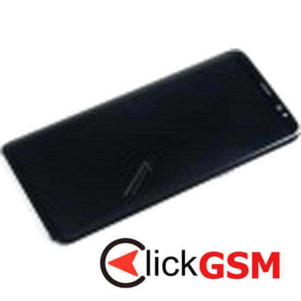 Piesa Display Original Cu Touchscreen Si Rama Auriu Samsung Galaxy S8 28q7