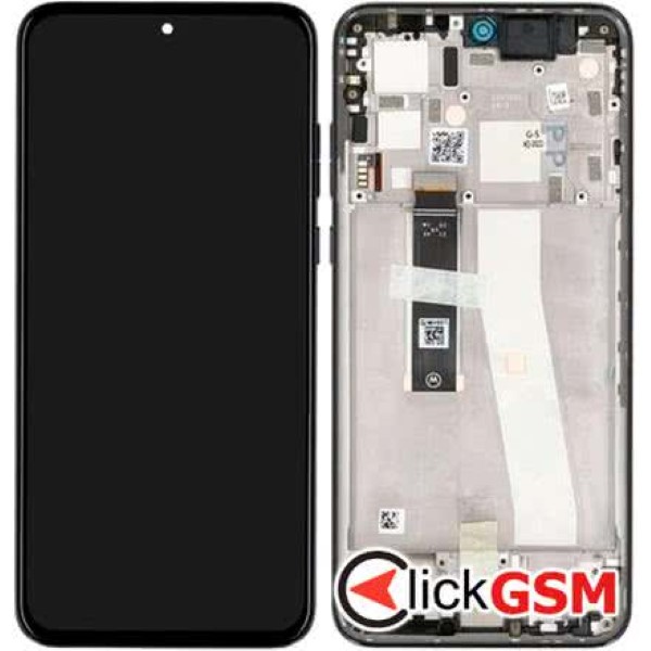 Piesa Display Original Cu Touchscreen Si Rama Black Motorola Edge 30 Neo 2f80