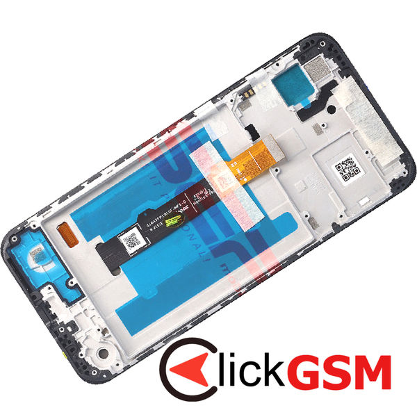 Piesa Display Original Cu Touchscreen Si Rama Black Motorola Moto G41 4kvr