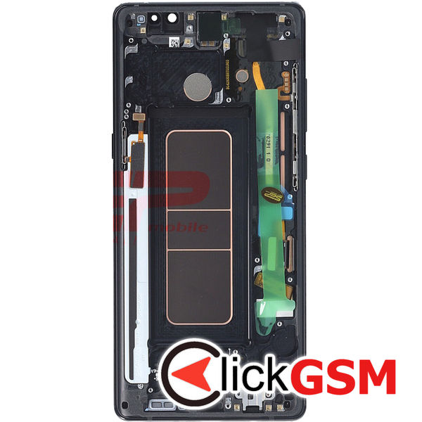 Piesa Display Original Cu Touchscreen Si Rama Black Samsung Galaxy Note8 4pll