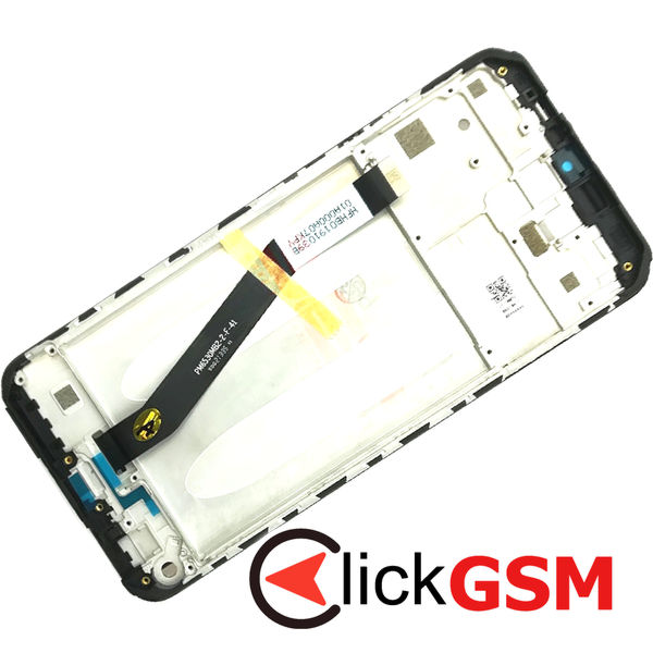 Piesa Display Original Cu Touchscreen Si Rama Black Xiaomi Redmi 9 4k9s