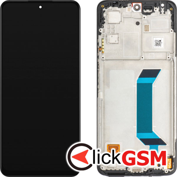 Piesa Display Original Cu Touchscreen Si Rama Black Xiaomi Redmi Note 12 1gn0