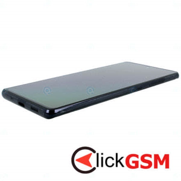 Piesa Piesa Display Original Cu Touchscreen Si Rama Bleumarin Samsung Galaxy S20 Fe Nul