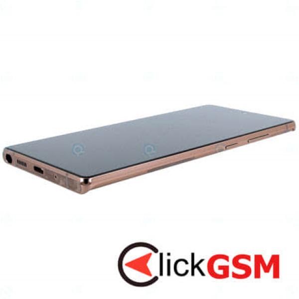 Piesa Display Original Cu Touchscreen Si Rama Bronze Samsung Galaxy Note20 Nnm