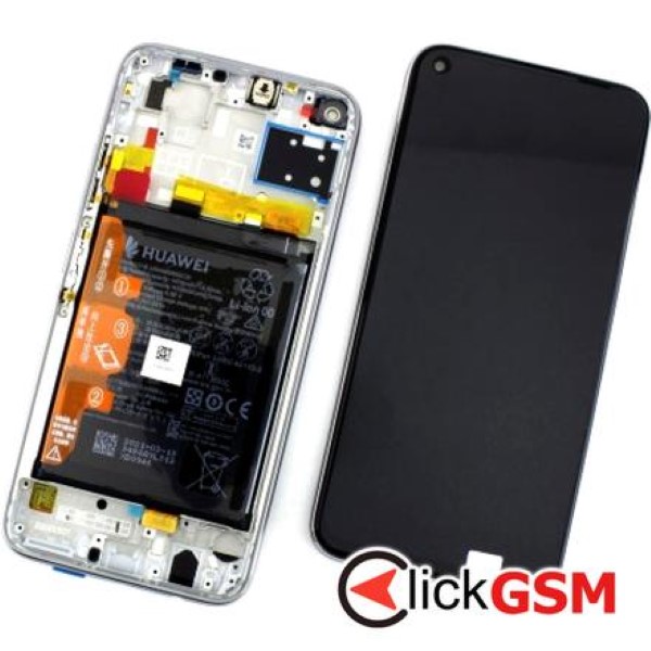 Piesa Display Original Cu Touchscreen Si Rama Crystal Huawei P40 Lite 4m30