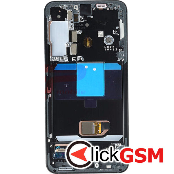 Piesa Display Original Cu Touchscreen Si Rama Gray Samsung Galaxy S22 4luc