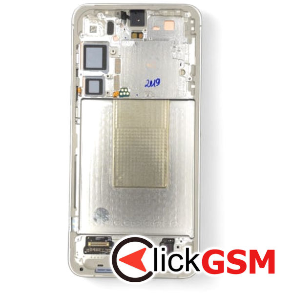 Piesa Piesa Display Original Cu Touchscreen Si Rama Grey Samsung Galaxy S24.plus 40st