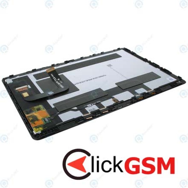 Piesa Display Original Cu Touchscreen Si Rama Gri Inchis Huawei Mediapad M5 Lite 10 26y9