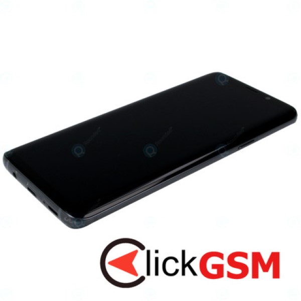 Piesa Display Original Cu Touchscreen Si Rama Gri Samsung Galaxy S9.plus 1361