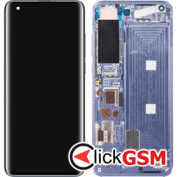 Piesa Piesa Display Original Cu Touchscreen Si Rama Gri Xiaomi Mi 10 11td