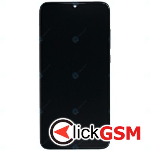 Piesa Piesa Display Original Cu Touchscreen Si Rama Gri Xiaomi Mi 9 Lite Tpd