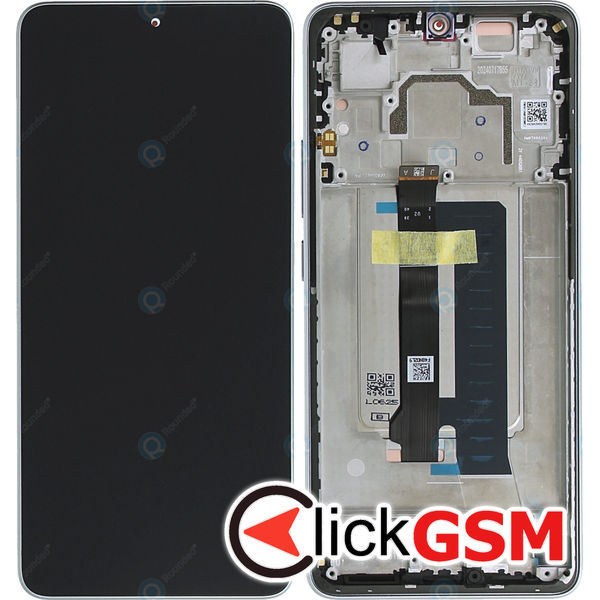 Piesa Piesa Display Original Cu Touchscreen Si Rama Gri Xiaomi Poco X6 Pro 5g Xiw